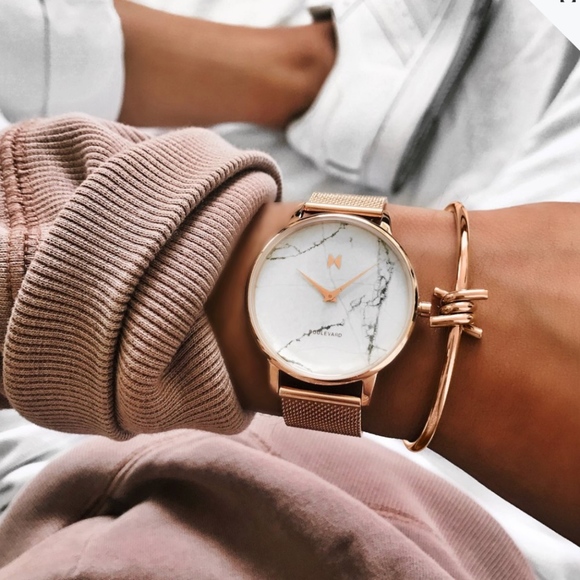 MVMT Jewelry - Women's Gold Marble watch by MVMT